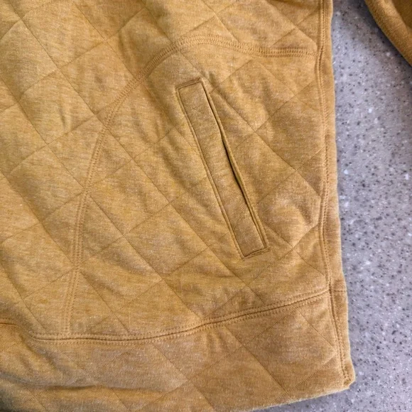 Marmot Yellow Quilted Pullover Jacket size XS - Picture 8 of 9